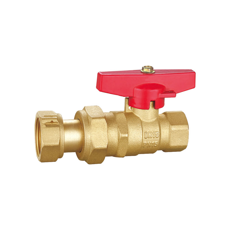 شیر توپی رزوه ای زن 1/2-3/4 اینچی برنجی با کیفیت بالا AMT-2058