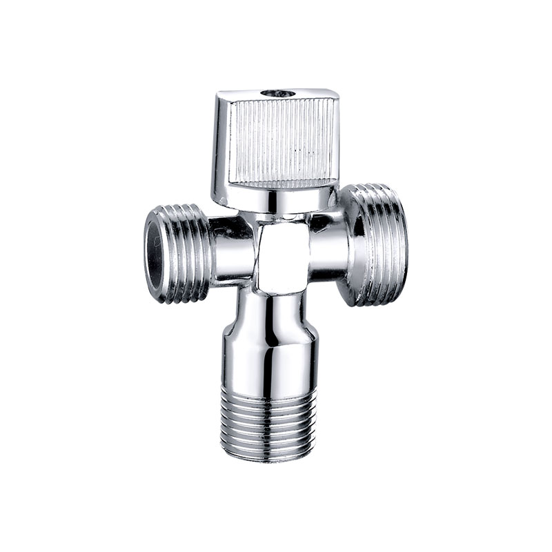 شیر زاویه برنجی 90 درجه حمام و آشپزخانه AMT-5011
