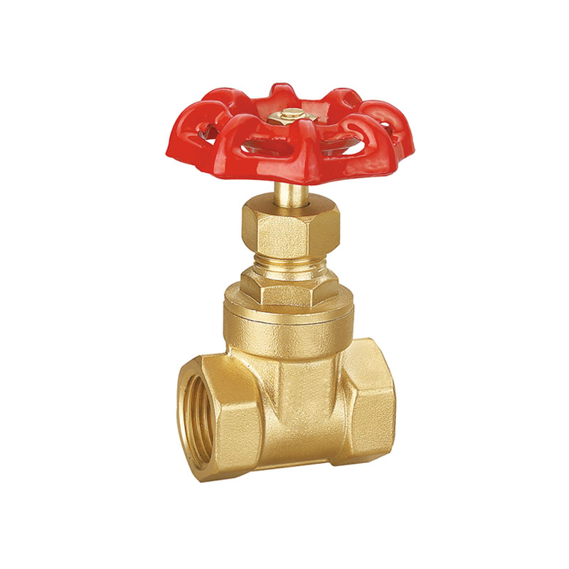 سوپاپ دروازه ای برنجی دسته چرخ دار با کیفیت فوق العاده AMT-6007