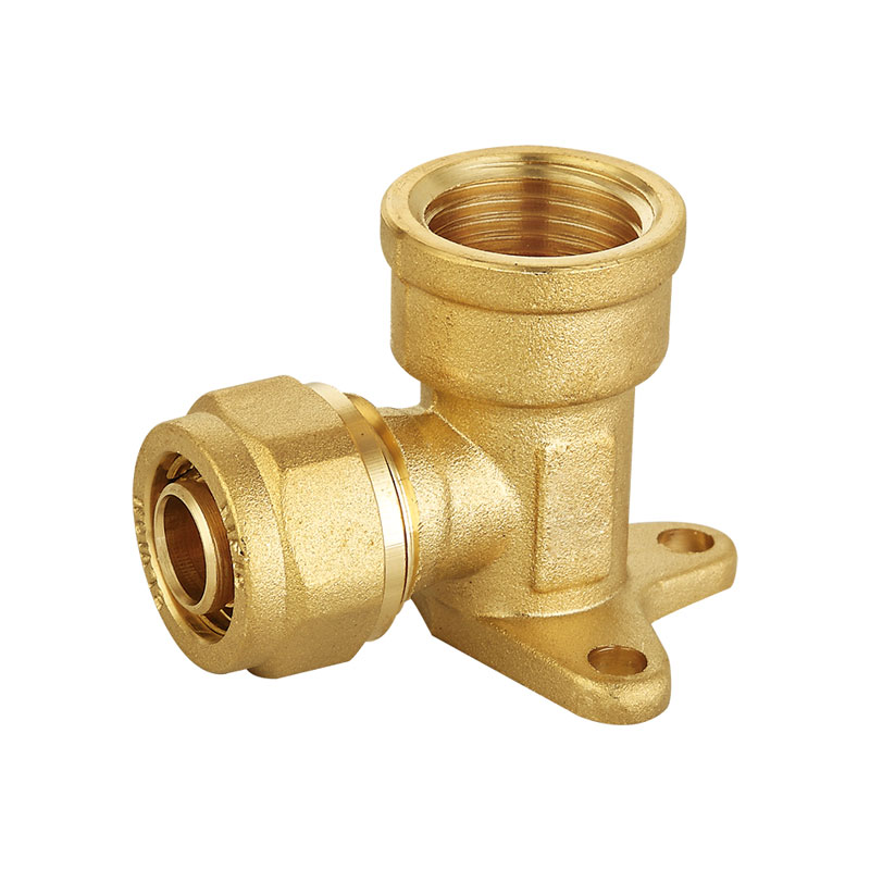 اتصالات برنجی زن زانویی برنجی دیواری AMT-1311