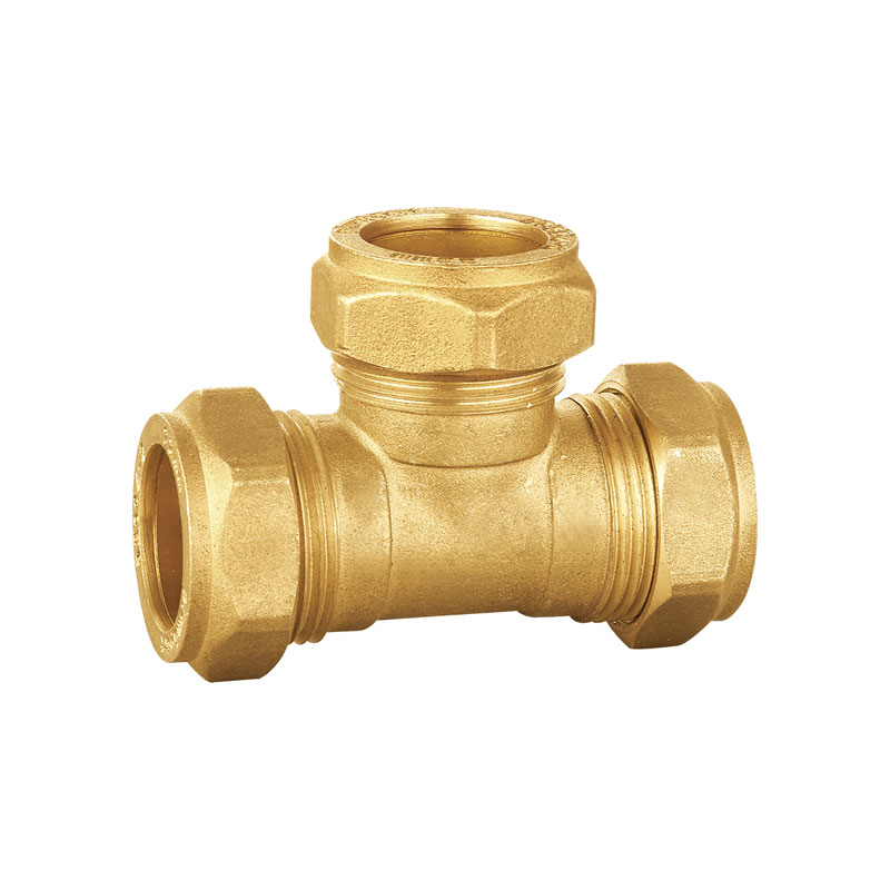 اتصالات لوله برنجی رزوه زن سه طرفه AMT-1505